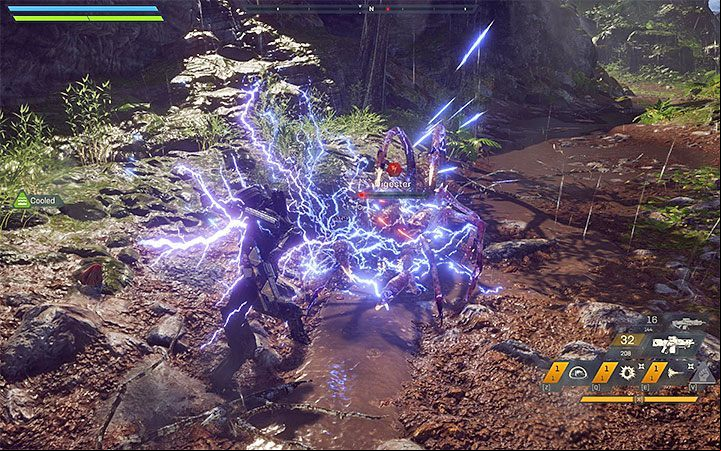 Shock mace - Your only melee weapon - Ranger class javelin in Anthem - Javelin Classes - Anthem Guide