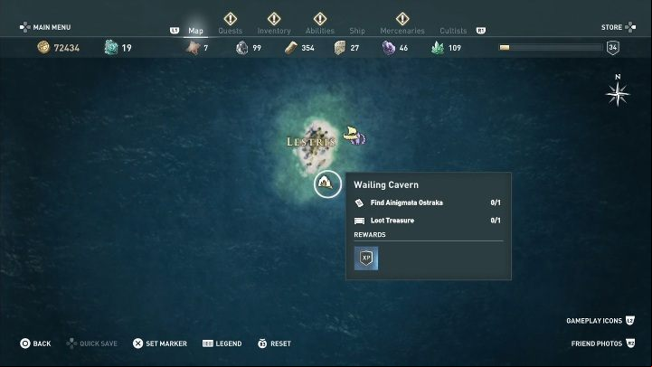 5 - AC Odyssey: Ainigmata Ostraka in Pirate Islands - Ainigmata Ostraka - Assassins Creed Odyssey Guide