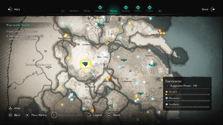1 - Assassins Creed Valhalla: War in the North - Eurvicscire - Assassins Creed Valhalla Guide and Walkthrough
