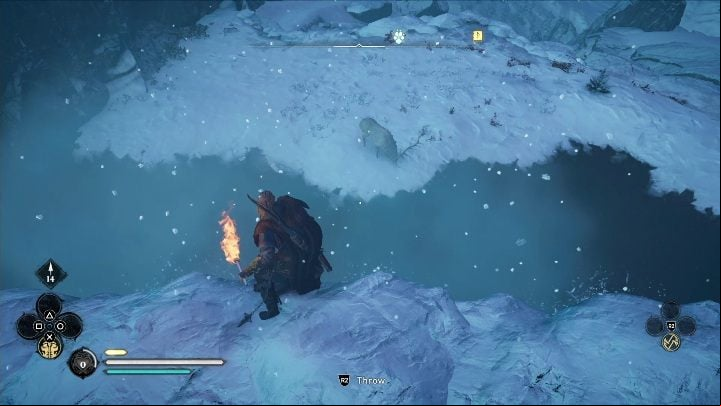 that it is not worthwhile to shoot the animal with a bow or throw torches at it - Assassins Creed Valhalla: Legendary animal - Rygjafylke secrets, locations - Rygjafylke - Assassins Creed Valhalla Guide and Walkthrough