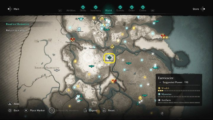 1 - Assassins Creed Valhalla: Road to Hamartia - Eurvicscire - Assassins Creed Valhalla Guide and Walkthrough