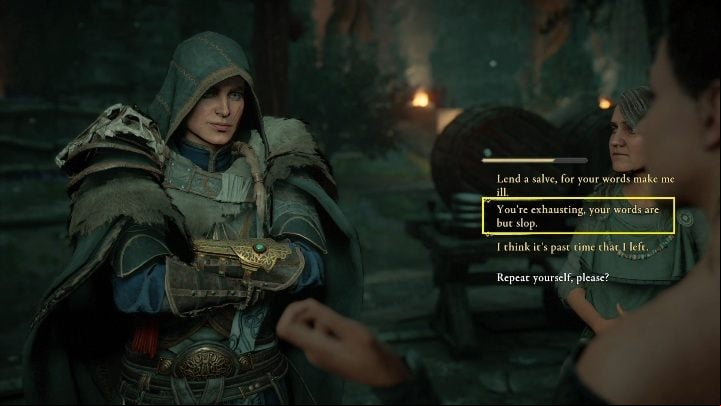 The decisive round; the last answer - Assassins Creed Valhalla: Flyting - Essexe secrets, locations - Essexe - Assassins Creed Valhalla Guide and Walkthrough