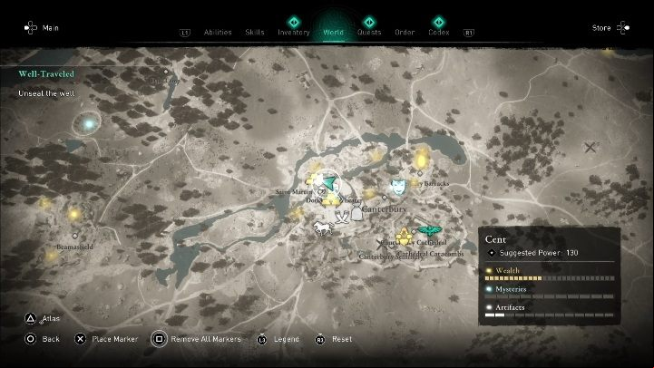 1 - Assassins Creed Valhalla: Flyting - Cent secrets, locations - Cent - Assassins Creed Valhalla Guide and Walkthrough