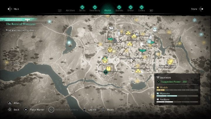 You will find this box in the western part of the city - Assassins Creed Valhalla: Gear - Wincestre secrets, locations - Wincestre - Assassins Creed Valhalla Guide and Walkthrough