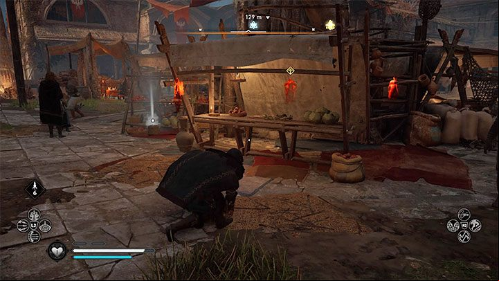 Hunta, son of Hunta – The Baldric is staying at the marketplace in Ledecestre in the Ledecestrescire region - Assassins Creed Valhalla: Warden of War - Order of the Ancients - Order of the Ancients - Assassins Creed Valhalla Guide and Walkthrough