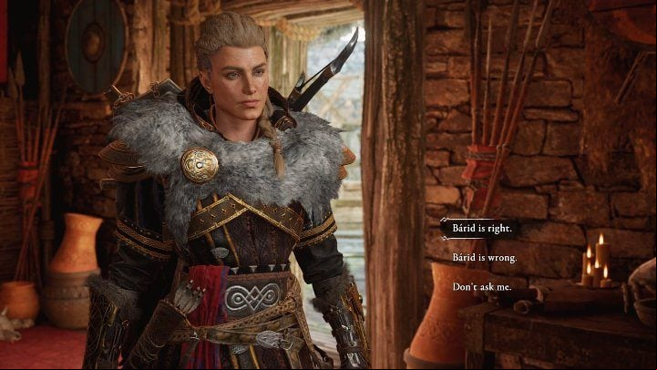 During a conversation with Flann, Barid tries to convince the king that instead of preparing to attack, it is worth trying diplomacy first - AC Valhalla Wrath of the Druids: Is Barid right or wrong? Important choice - FAQ - Assassins Creed Valhalla Guide and Walkthrough
