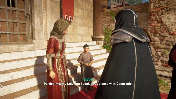 After eliminating the guards try entering the manor - AC Valhalla Siege of Paris: Honor and Enemies - Main missions - Assassins Creed Valhalla Guide and Walkthrough