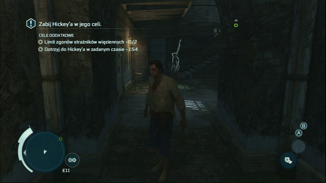 Optional objective: Reach Hickey within the given time - 2:00 - Sequence 8 - Bridewell Prison | Assassins Creed III Remastered Walkthrough - Walkthrough - Assassins Creed III Game Guide & Walkthrough