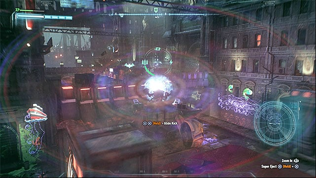 Shoot enemy drones from long distance - Own the Roads | Side missions (Most Wanted) | Batman Arkham Knight - Side missions (Most Wanted) - Batman: Arkham Knight Game Guide & Walkthrough
