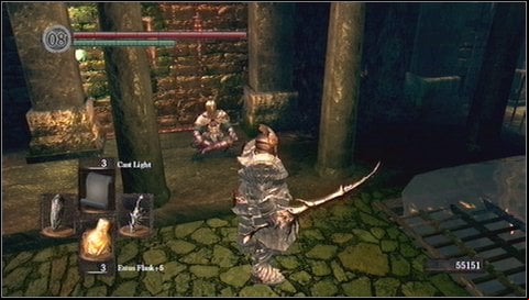 A path to Gaping Dragon boss leads through side dark age - Depths - p. 3 | Walkthrough - Walkthrough - Dark Souls Game Guide & Walkthrough