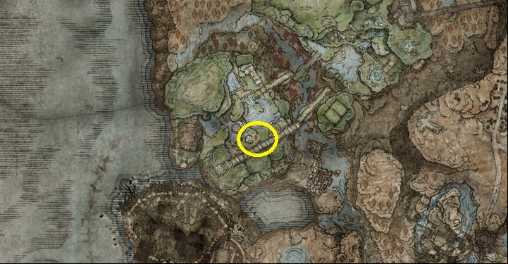 Defeat the Death Knight mini-boss at the end of the dungeon in the Scorpion River Catacombs - Shadow of the Erdtree: New weapons - Basics - Elden Ring Guide