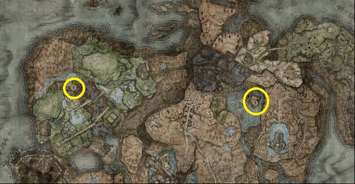 The two weapons are found in separate places - Shadow of the Erdtree: New weapons - Basics - Elden Ring Guide