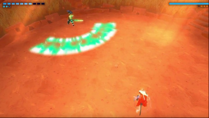 2 - How to defeat The Hand boss in Furi? - Walkthrough - Furi Game Guide