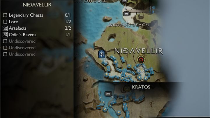 3 - God of War Ragnarok: Nidavellir, Svartalfheim - secrets, collectibles - Svartalfheim - God of War Ragnarok Guide