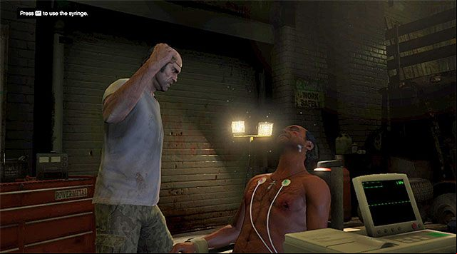 The crucial dependency connected with the tortures is that you should be taking frequent looks at the heartbeat monitor and not exaggerate with the tortures - GTA 5: By the Book walkthrough - Main missions - GTA 5 Guide