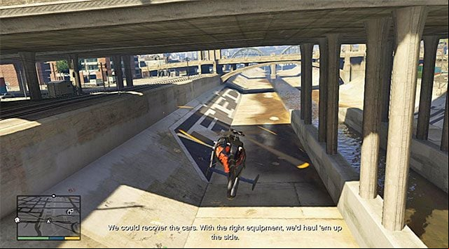 Fly under one of the bridges - GTA 5: Surveying the Score walkthrough - Main missions - GTA 5 Guide