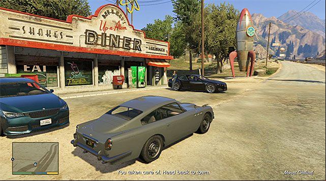 The place where the mission ends - GTA 5: Pack Man walkthrough - Main missions - GTA 5 Guide