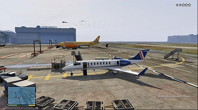It is a away better decision, in my opinion, to lose the three-star pursuit is to use one of the planes that you find at the airport, e - GTA 5: Legal Trouble walkthrough - Main missions - GTA 5 Guide