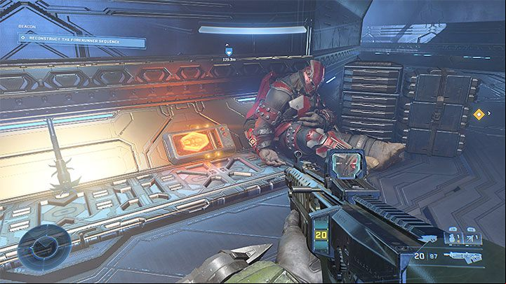 The audio log is located inside southern marker - the one located near FOB Kilo - Halo Infinite: The Sequence (Reformation) - collectible list, audio logs - Reconstruction - Halo Infinite Guide