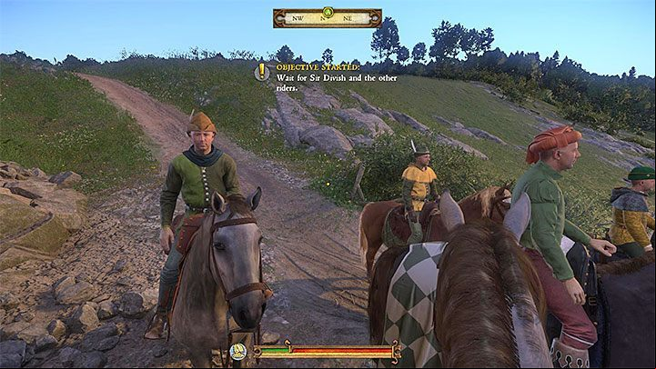 Go back to the yard and speak with stable boy about the race - Kingdom Come Deliverance: Side quests in Neuhof - Side quests - Kingdom Come Deliverance Game Guide