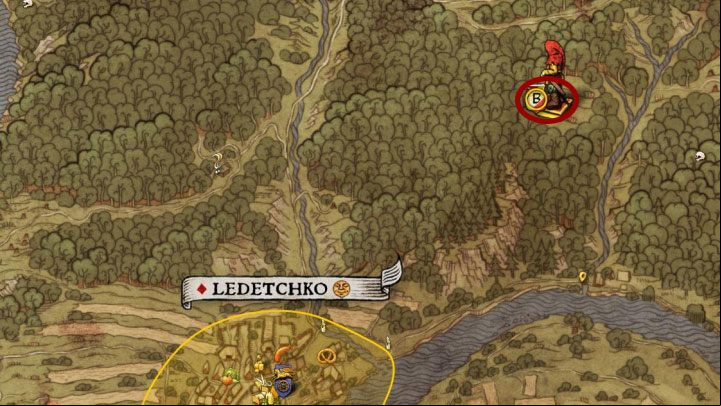 Reekys health depends on how fast you have reached him - Rattay | Maps of main locations in Kingdom Come Deliverance - Maps - Kingdom Come Deliverance Game Guide