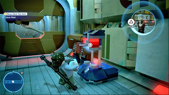 You will receive a new task to save Finn, who got captured by a rathtar - LEGO Skywalker Saga: Reap What You Solo - walkthrough - Episode 7 - The Force Awakens - LEGO Skywalker Saga Guide
