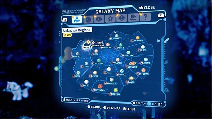 After you reach in a Resistance Camp, open the galaxy map - LEGO Skywalker Saga: Be With Me - walkthrough - Episode 9 - The Rise of Skywalker - LEGO Skywalker Saga Guide