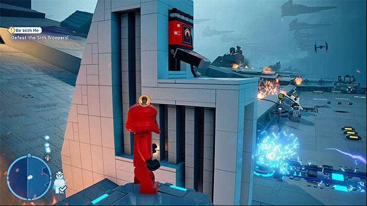 The heroes can't use the terminal right away - LEGO Skywalker Saga: Be With Me - walkthrough - Episode 9 - The Rise of Skywalker - LEGO Skywalker Saga Guide