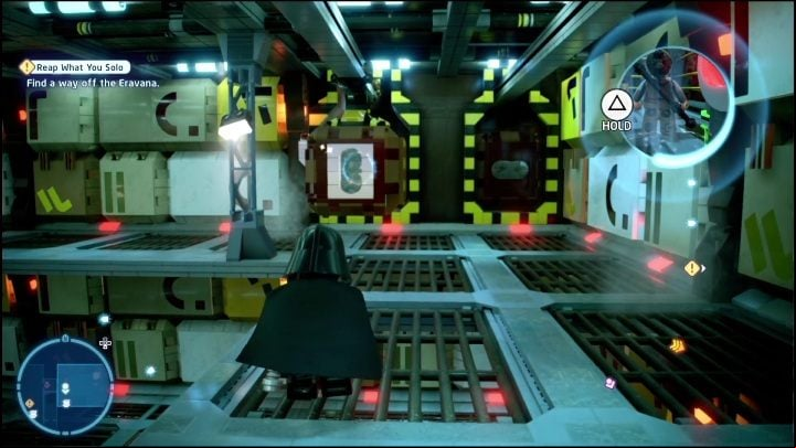 At the start of the mission you'll find yourself in a room with an elevated floor - LEGO Skywalker Saga: The Force Awakens - list of collectibles and rewards - Minikits - LEGO Skywalker Saga Guide