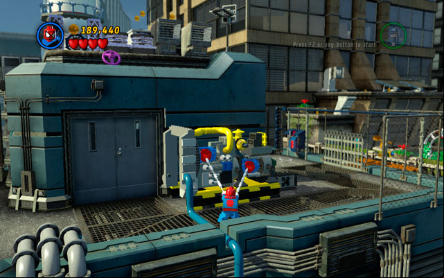 Defeat all enemies and go forth - Times Square Off | Walkthrough - Walkthrough - LEGO Marvel Super Heroes Game Guide & Walkthrough
