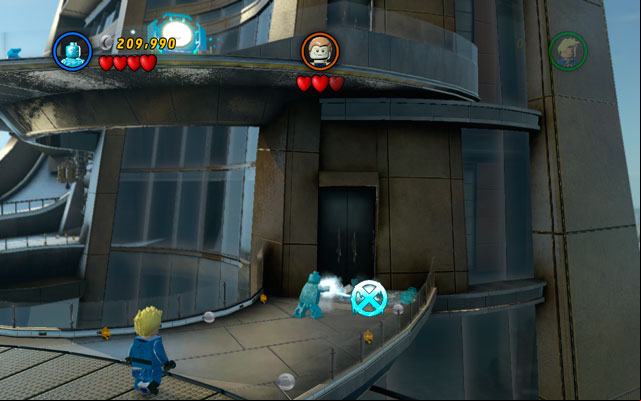 During final battle turn right and approach to the pool as Iceman - Rebooted, Resuited | Minikit Sets - Minikit Sets - LEGO Marvel Super Heroes Game Guide & Walkthrough