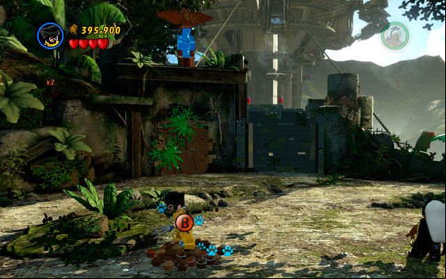 To obtain the last minikit, you need to unearth five pumpkins hidden in the sand piles - Rapturous Rise | Minikit Sets - Minikit Sets - LEGO Marvel Super Heroes Game Guide & Walkthrough