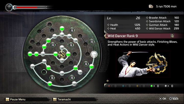 In the first chapter, Ryoma receives access to 4 different fighting styles - Brawler, Swordsman, Gunman, and Wild Dancer - Like a Dragon Ishin: Tips and Tricks - Basics - Like a Dragon Ishin Guide