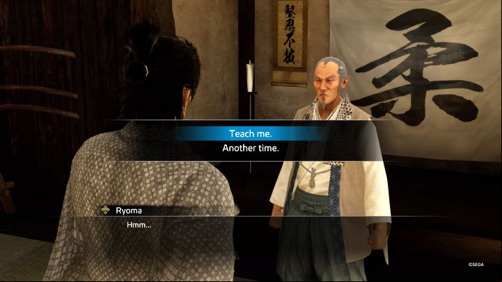 There are masters of various martial arts in the world - treat them as ability trainers - Like a Dragon Ishin: Tips and Tricks - Basics - Like a Dragon Ishin Guide