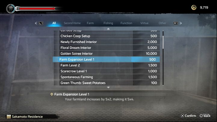 How to unlock: Changed the interior design of your second home - Like a Dragon Ishin: Trophies/Achievements - list, trophy guide - Appendix - Like a Dragon Ishin Guide