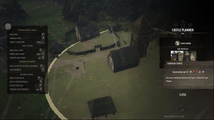 Initially, the basic Manor can host as many as 12 Retinue soldiers - Manor Lords: How to recruit military units? - FAQ - Manor Lords Guide