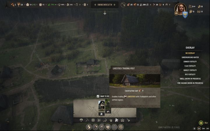 1 - Manor Lords: How to gey sheep? - FAQ - Manor Lords Guide