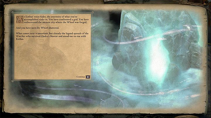 After choosing one of the good endings, you will also see summaries of how you have changed the world - Pillars Of Eternity 2: Main Endings - Walkthrough - Maps - Pillars Of Eternity 2 Deadfire Game Guide