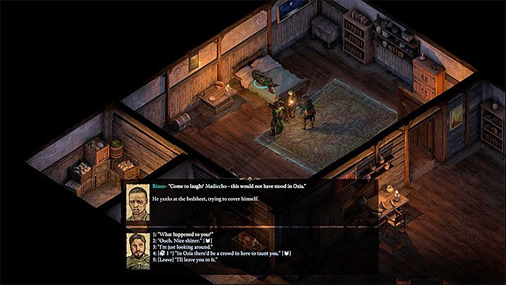 Rinco is going to tell you that he was beaten by Mokeha, a local, during a game of cards, and you will be asked to retrieve the lost gold - Pillars Of Eternity 2: Side Quests in Maje Island - Walkthrough - Quests - Pillars Of Eternity 2 Deadfire Game Guide