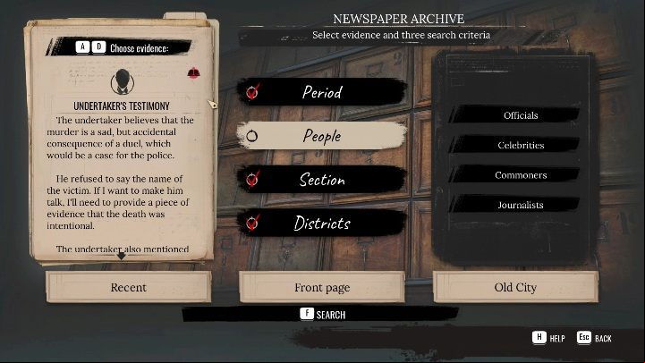 After visiting the archives, go back to Cordona Chronicle building - Sherlock Holmes Chapter One Other Cases - Blindsided - walkthrough, solution - Other matters - Sherlock Holmes Chapter One Guide