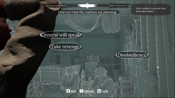 Once you got all the information from the room, proceed to the barracks - Sherlock Holmes Chapter One: Love, Death, and Cordona - walkthrough, solution - Mycroft Cases - Sherlock Holmes Chapter One Guide