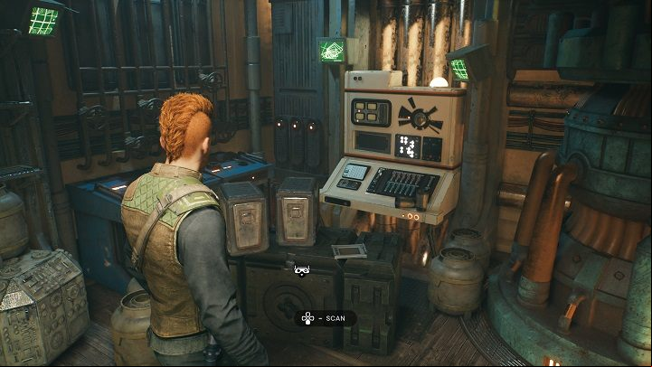 Exactly opposite Chest #2, there is a scannable area - Jedi Survivor: Pyloons Saloon - list of secrets - Koboh - Star Wars Jedi Survivor guide