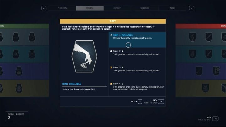 1 - Starfield: Pickpocketing - Basics - Starfield Guide