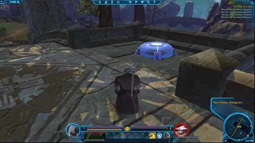 Recover the Northwest Hologram - (L01) The Path of a Jedi - Jedi Consular - Star Wars: The Old Republic Game Guide