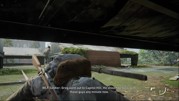 Follow Dina and youll get to the roof - The Last of Us 2: Eastbrook Elementary, Seattle Day 1, Ellie walkthrough - Seattle Day 1 - Ellie - The Last of Us 2 Guide