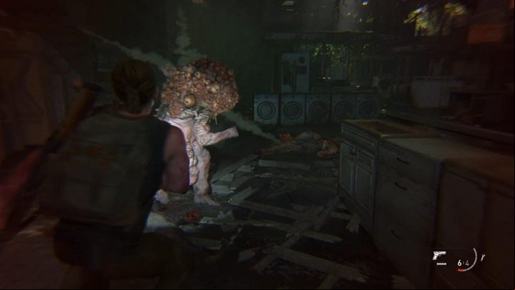 A bunch of mutants will appear that have to be eliminated - The Last of Us 2: On Foot, Seattle Day 1 Abby walkthrough - Seattle Day 1 - Abby - The Last of Us 2 Guide