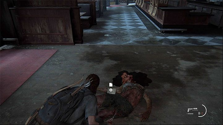 The building is closed and there is a group of monsters inside - get rid of them, for example, by fighting them in the open or breaking a window and quickly throwing Molotov cocktails inside - The Last of Us 2: In Search of Nora, The Seraphites - artefacts, coins - Seattle Day 2 - Ellie - The Last of Us 2 Guide