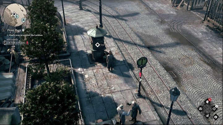 Photograph location: Examine the center area of Rozycki Bazaar, near the Tram Stop - The Thaumaturge: All Stereoscopic Photographs map - Secrets and Collectibles - The Thaumaturge Guide