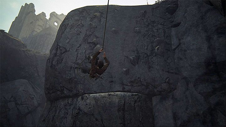 Turn towards the right wall before you start swinging on your rope - Uncharted 4: Chapter 8 The Grave of Henry Avery - walkthrough - Walkthrough - Uncharted 4: A Thiefs End Game Guide