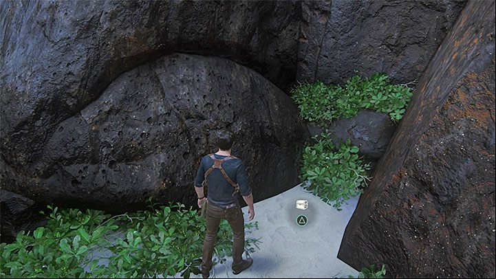 Once there, get to the land and find the treasure in the spot shown in the above screenshot - Uncharted 4: Chapter 12 At Sea - treasure list - Treasures - Uncharted 4: A Thiefs End Game Guide